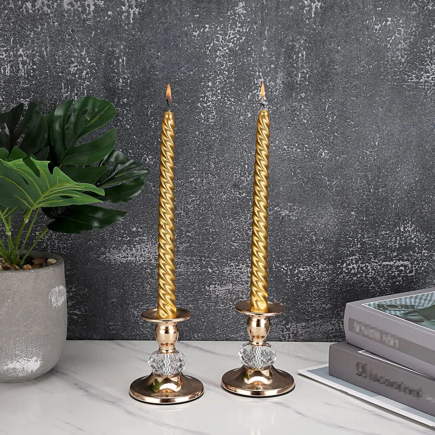 Bougeoir en cuivre | Décoration élégante au charme authentique