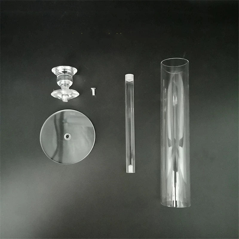 3 Bougeoirs cristal | Accessoire décoratif luxueux et raffiné