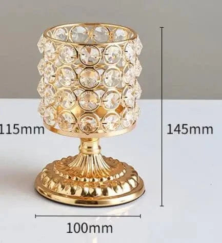 Bougeoir centre de table | Décoration chic pour sublimer vos repas Yellow