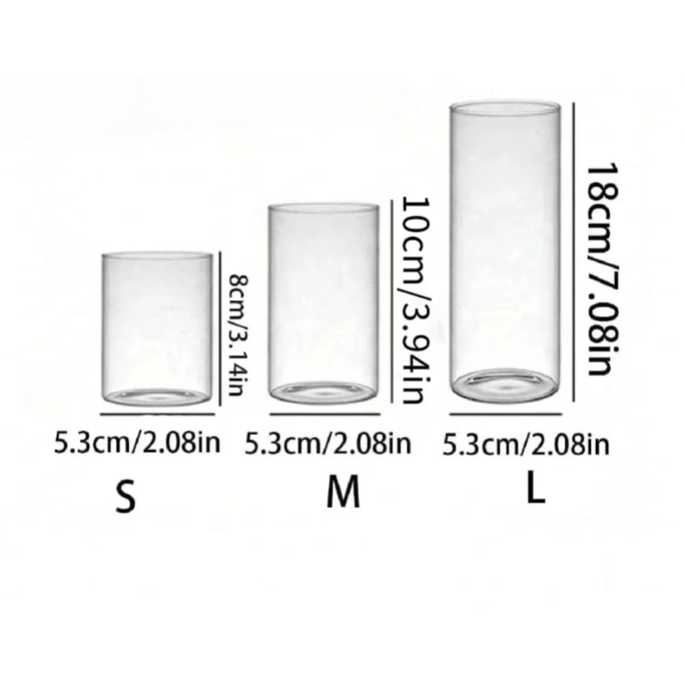 Bougeoir verre | Transparence raffinée
