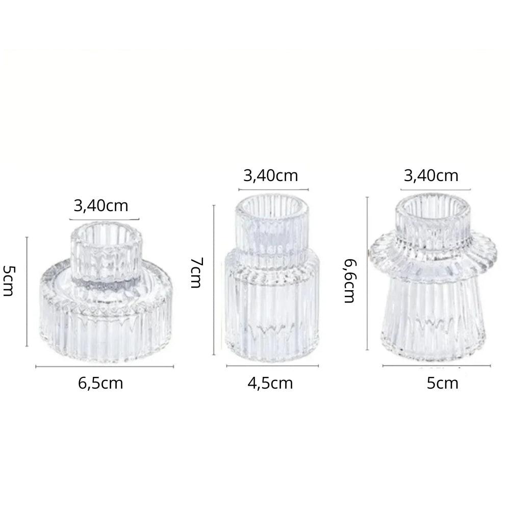Photophore et bougie | Ambiance chaleureuse pour vos soirées