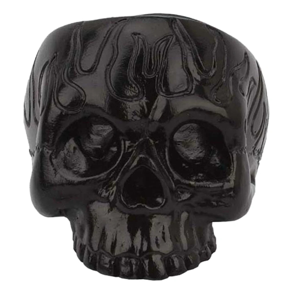 Photophore Halloween crâne | Accessoire lumineux pour une ambiance macabre