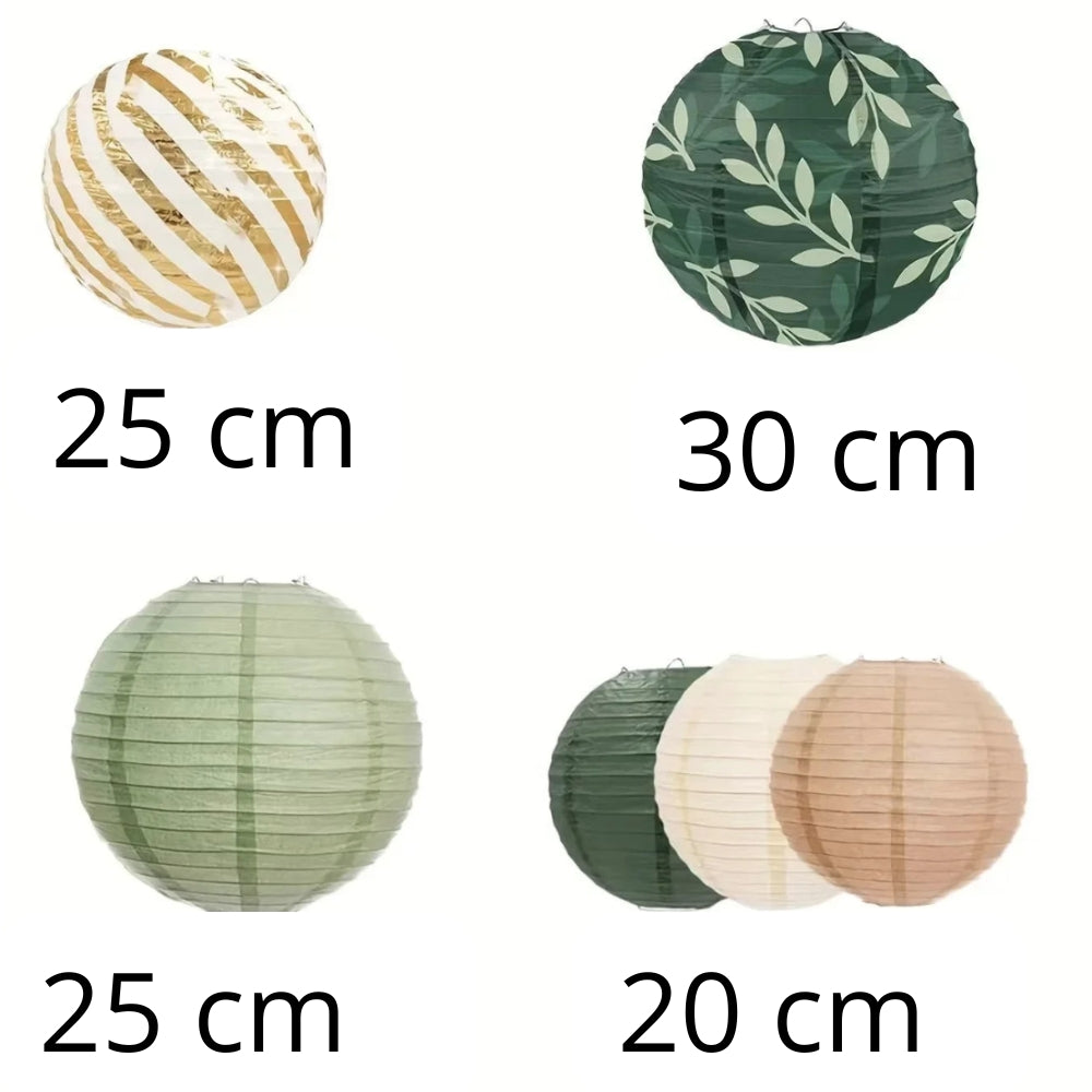 Lanterne en papier | Décoration légère et colorée