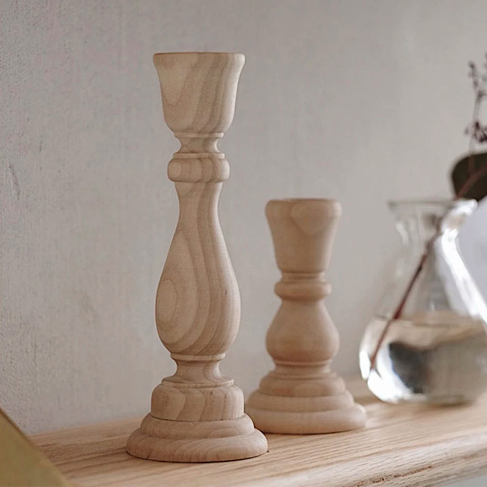 Bougeoir bois | Accessoire déco chaleureux et intemporel