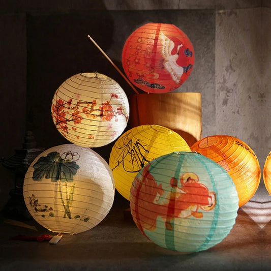 Lanterne chinoise papier | Décoration traditionnelle et élégante