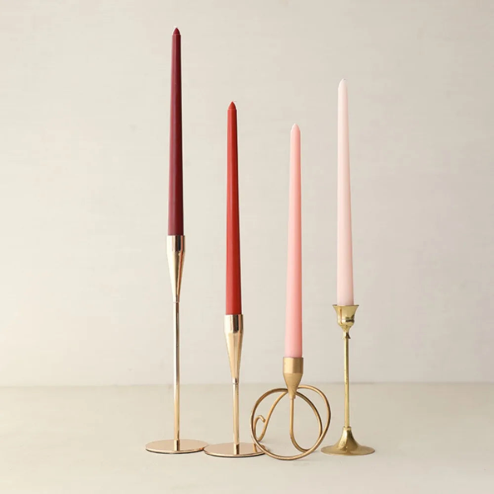 4 Bougies bougeoir | Accessoire déco chic et intemporel