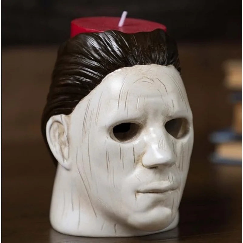 Photophore Halloween tête | Décoration effrayante et originale