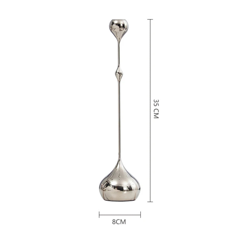 Bougeoir argent | Touche lumineuse pour sublimer votre intérieur