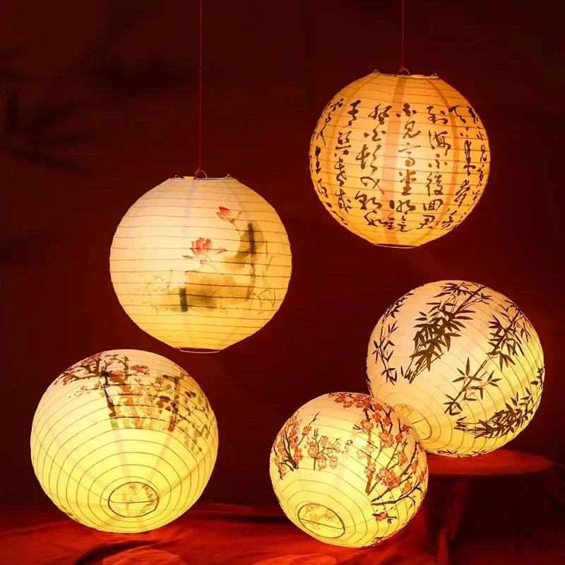 Lanterne chinoise papier | Décoration traditionnelle et élégante