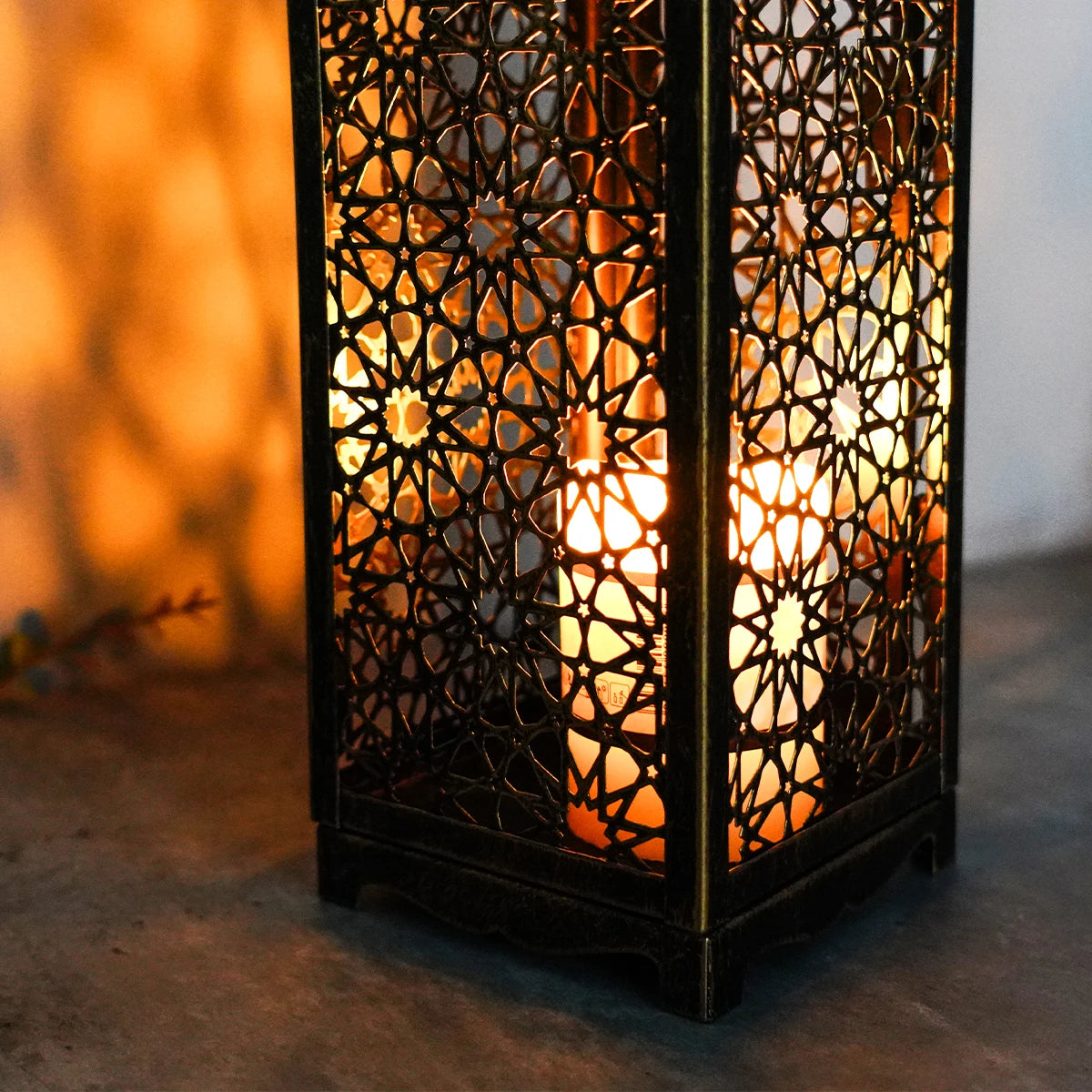 Lanterne à bougie | Décoration élégante pour intérieur et jardin