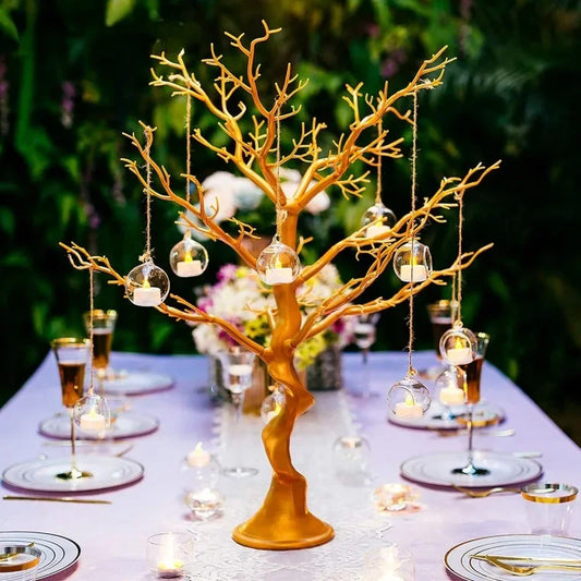 6 Photophores en verre | Ambiance raffinée et lumineuse
