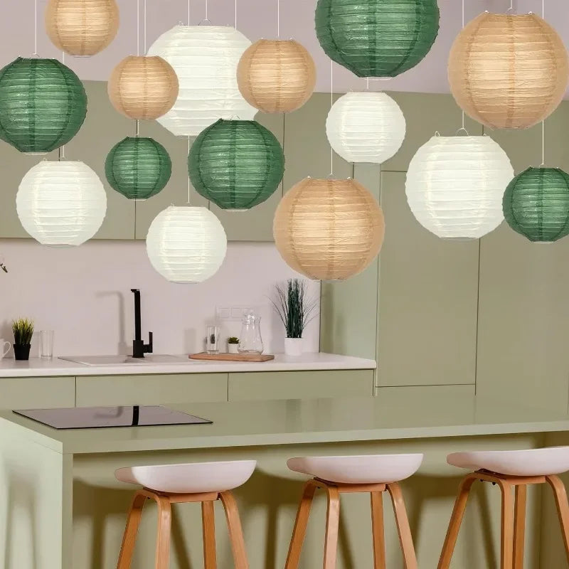 Lanterne en papier | Décoration légère et colorée