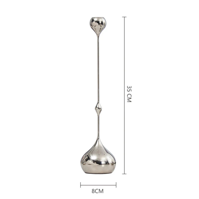 Bougeoir argent | Touche lumineuse pour sublimer votre intérieur