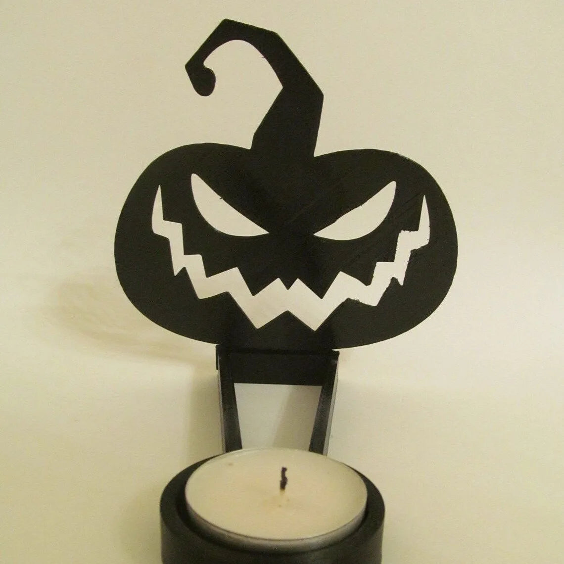 Bougeoir Halloween | Décoration lumineuse pour une atmosphère mystérieuse