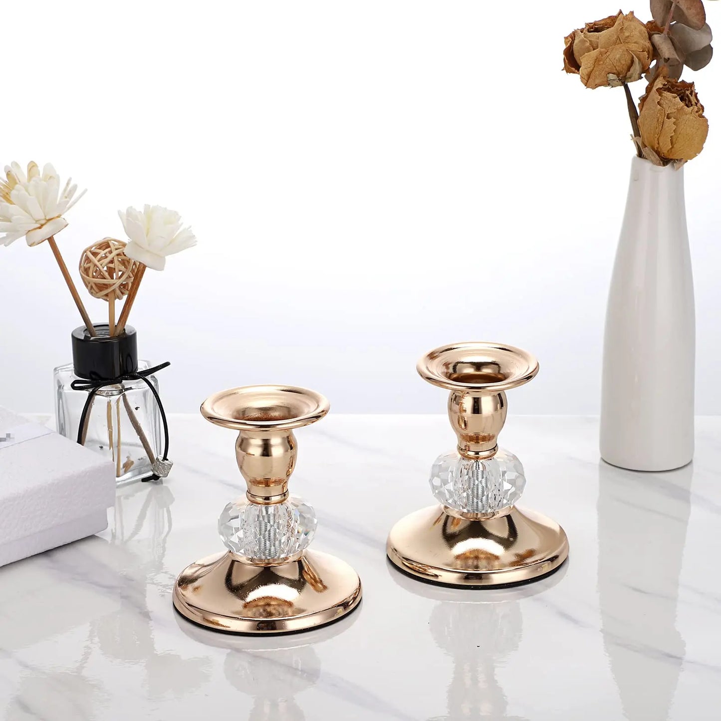 Bougeoir en cuivre | Décoration élégante au charme authentique