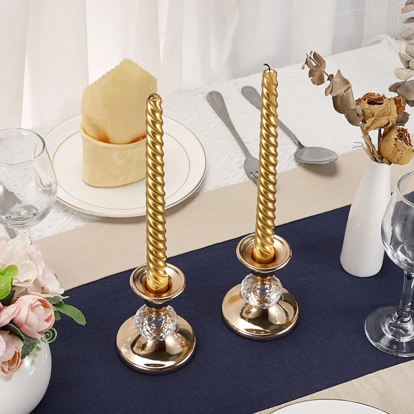Bougeoir en cuivre | Décoration élégante au charme authentique