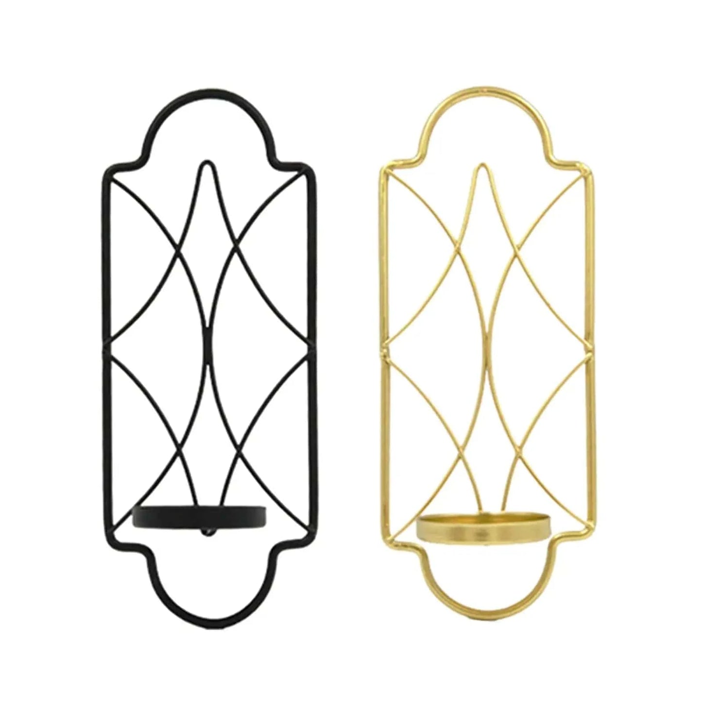 Bougeoir applique murale | Décoration élégante pour illuminer vos murs