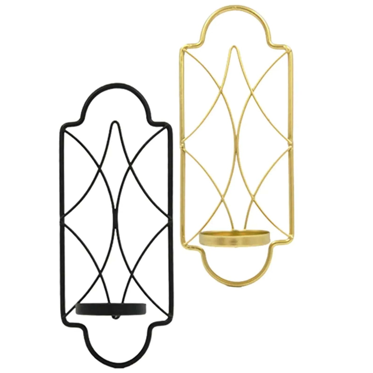 Bougeoir applique murale | Décoration élégante pour illuminer vos murs