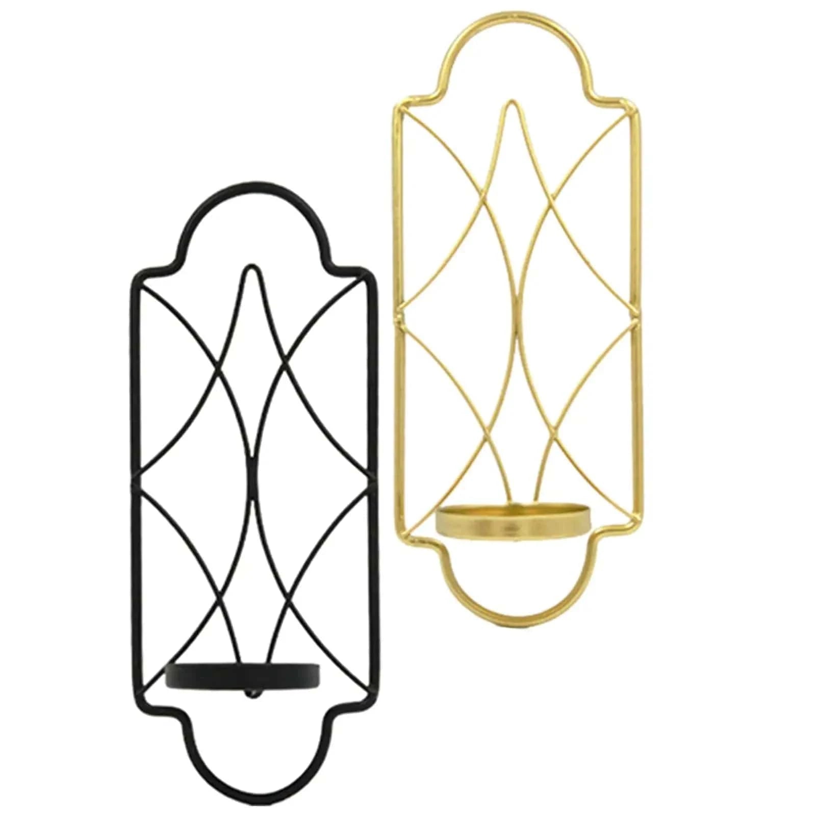 Bougeoir applique murale | Décoration élégante pour illuminer vos murs