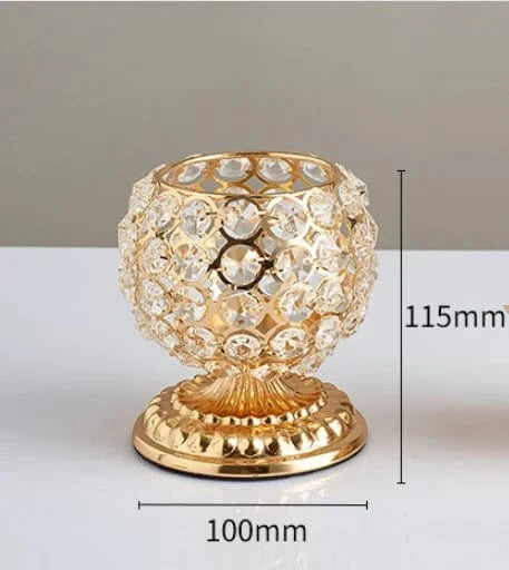 Bougeoir centre de table | Décoration chic pour sublimer vos repas Red