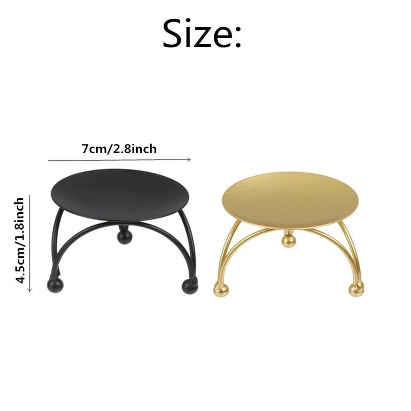 Bougeoir centre de table | Élégance raffinée pour vos repas et réceptions