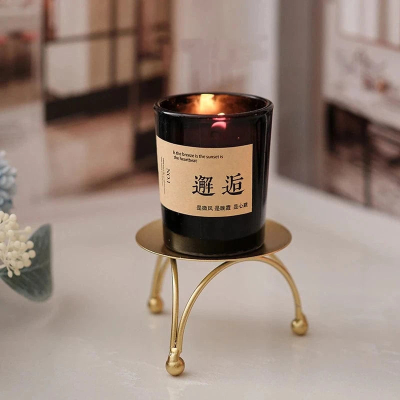 Bougeoir centre de table | Élégance raffinée pour vos repas et réceptions