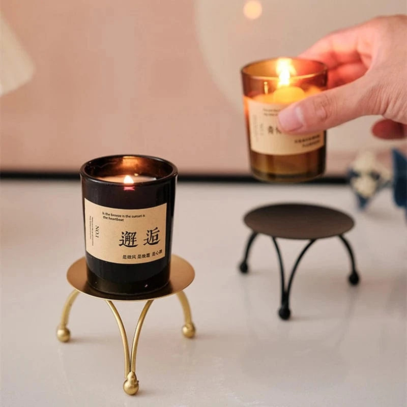 Bougeoir centre de table | Élégance raffinée pour vos repas et réceptions