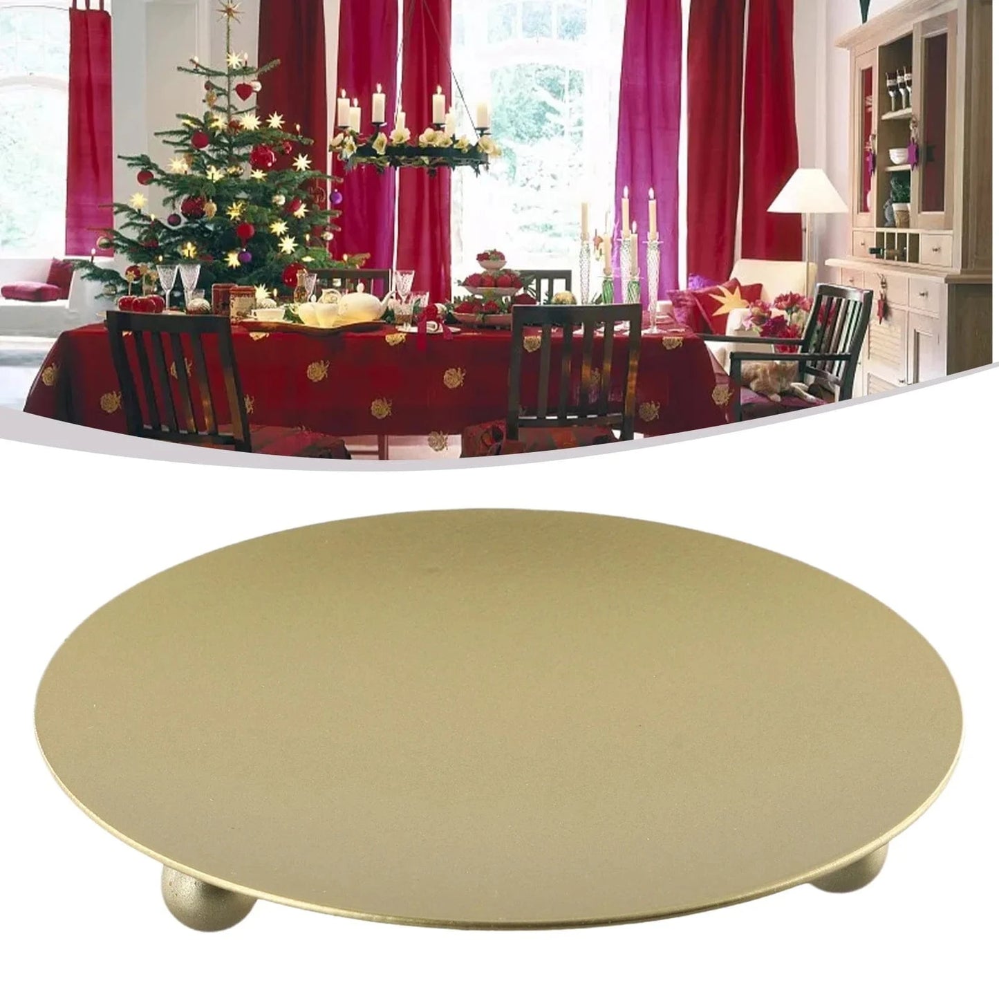 Bougeoir chauffe-plat | Accessoire décoratif pratique et élégant