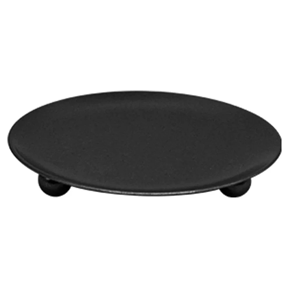 Bougeoir chauffe-plat | Accessoire décoratif pratique et élégant Noir 11CM
