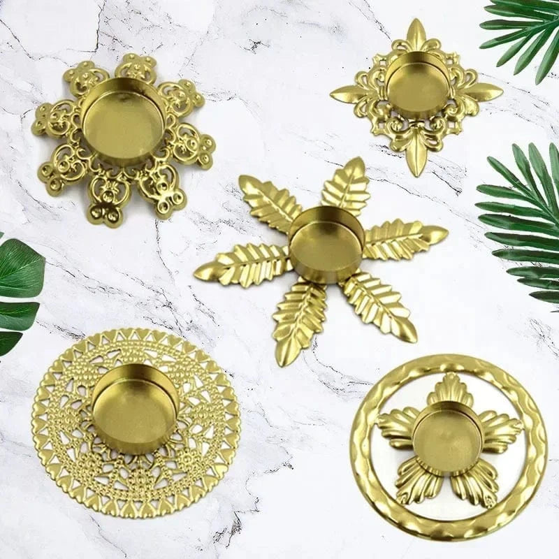 Bougeoir en fer forgé | Accessoire déco au charme authentique