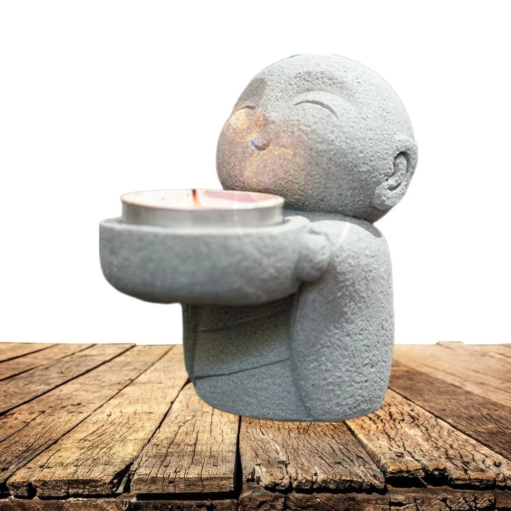 Bougeoir gris | Ambiance sobre et chic pour votre décoration Gris clair