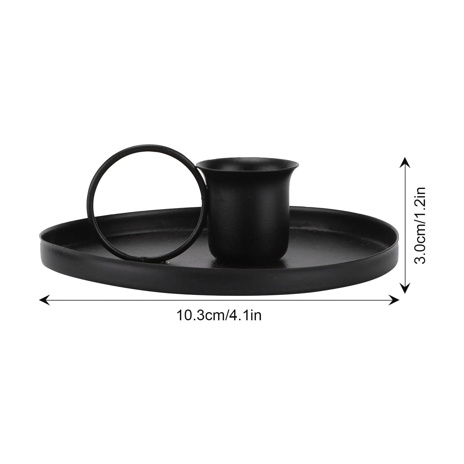 Bougeoir original | Décoration unique et créative pour votre intérieur Noir