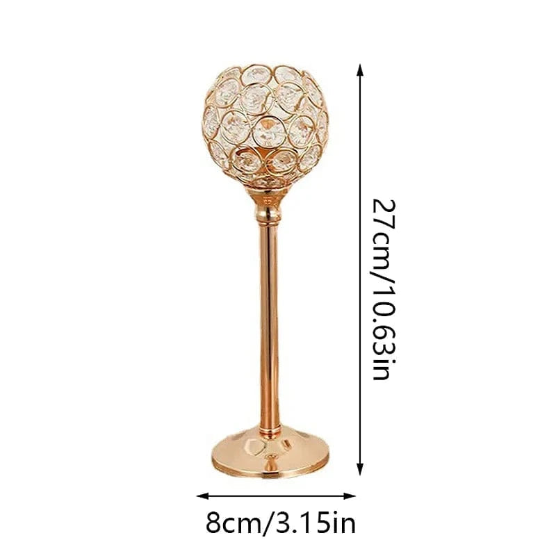 Bougeoir vintage | Élégance ancienne pour sublimer votre intérieur 27x8 cm