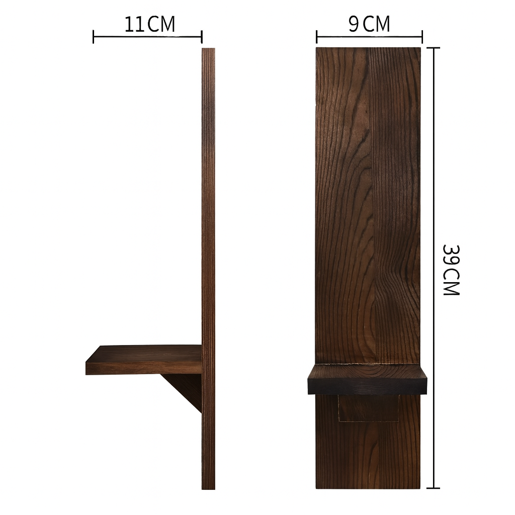 2 Bougeoirs muraux | Ambiance chaleureuse et design unique