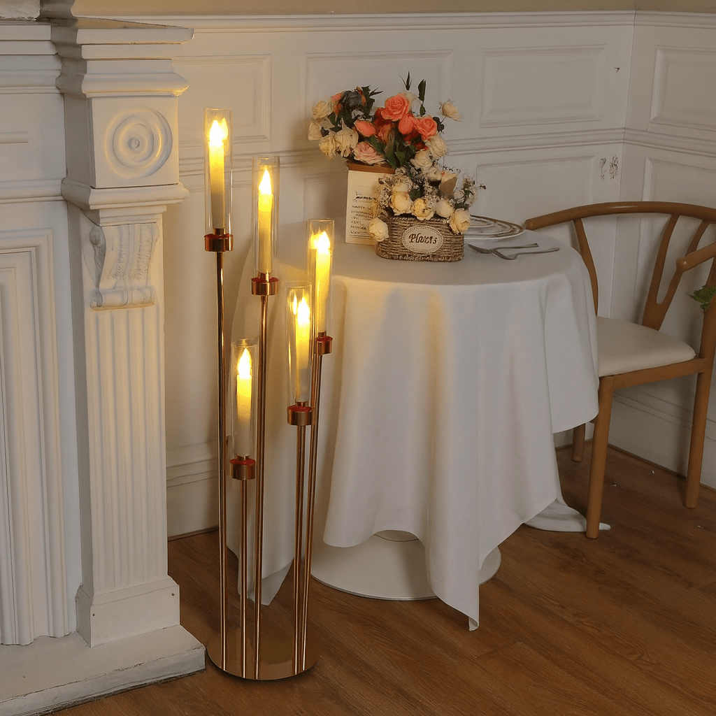 Chandelier | Élégance classique pour une décoration raffinée Doré / 1 pièce