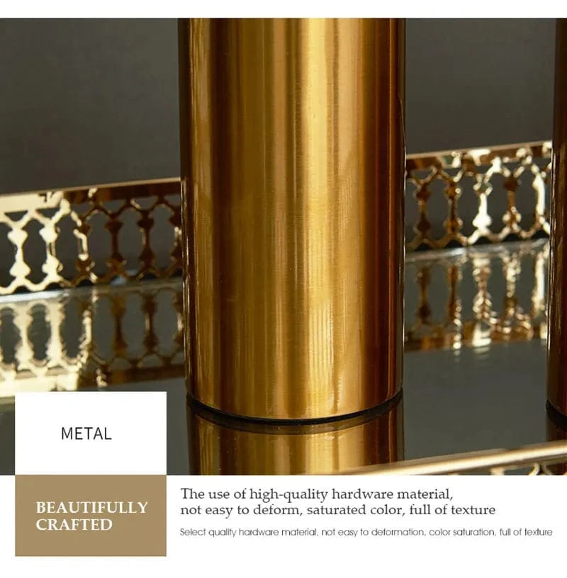 Grand bougeoir sur pied | Élégance majestueuse pour sublimer votre intérieur