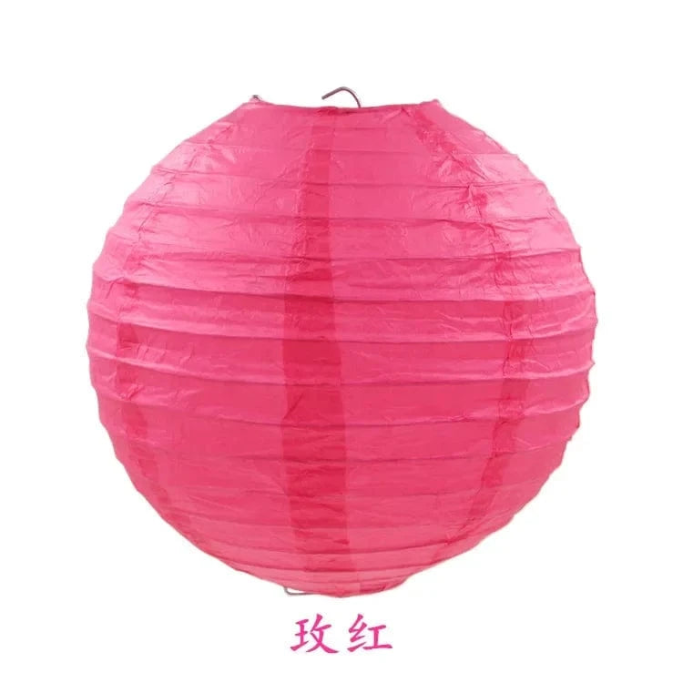Lanterne chinoise | Ambiance festive et colorée pour vos événements Fuchsia / 15 cm