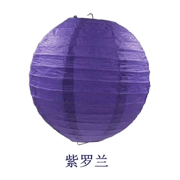 Lanterne chinoise | Ambiance festive et colorée pour vos événements Violet / 15 cm
