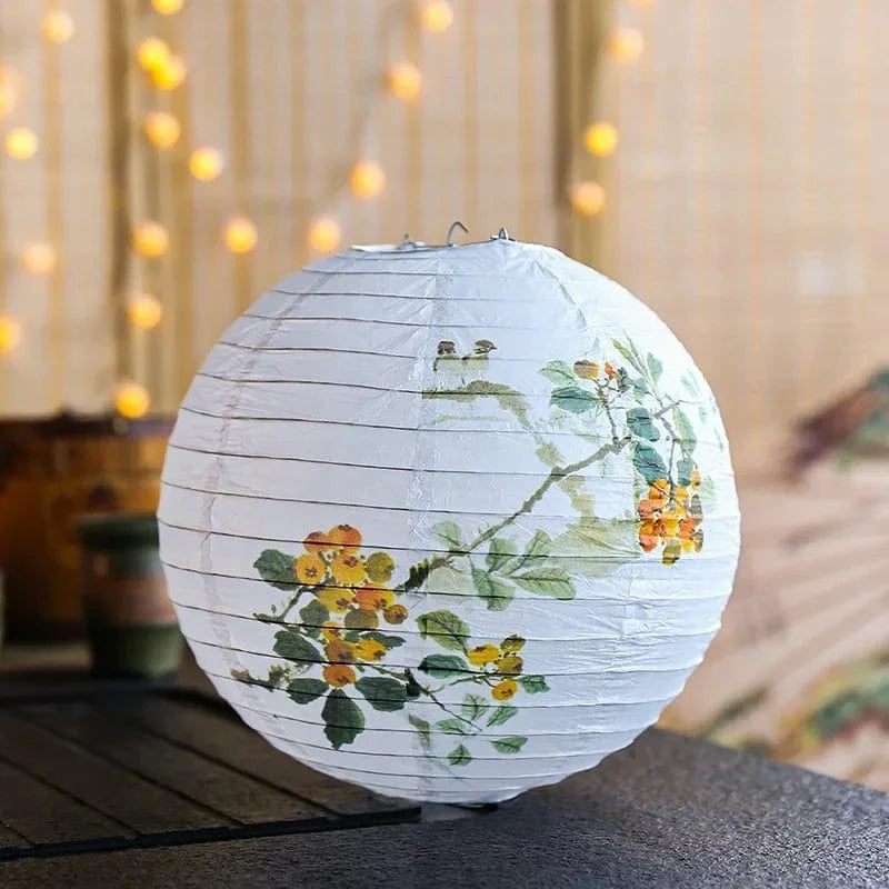 Lanterne chinoise papier | Décoration traditionnelle et élégante 12 / 30cm
