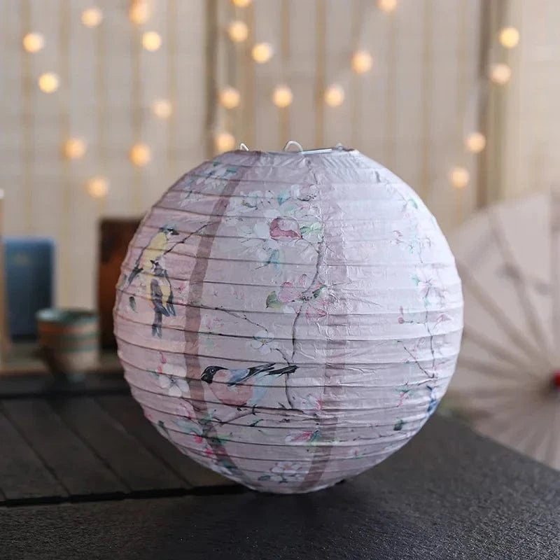 Lanterne chinoise papier | Décoration traditionnelle et élégante 21 / 30cm