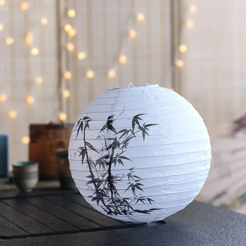 Lanterne chinoise papier | Décoration traditionnelle et élégante 26 / 30cm
