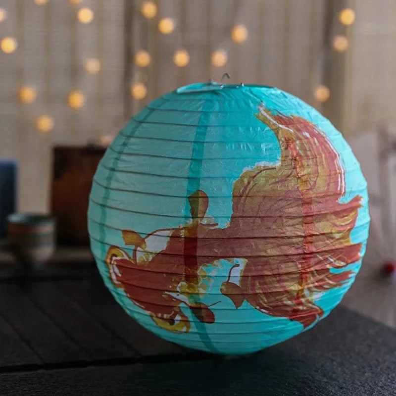 Lanterne chinoise papier | Décoration traditionnelle et élégante 6 / 30cm